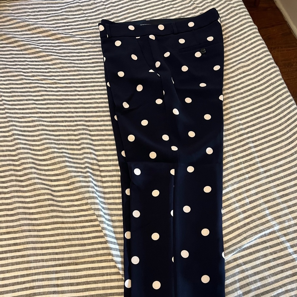 Banana republic women’s slacks polka dot